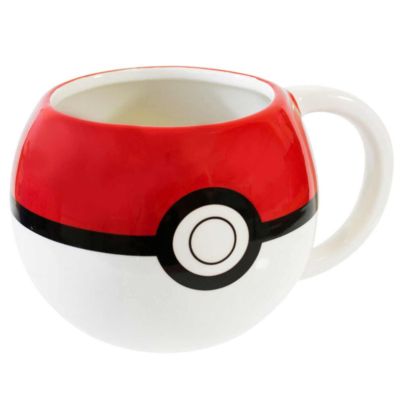 Imagen taza 3d poke-ball pokemon