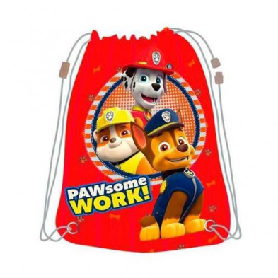 Imagen saquito grande 33x44cm paw patrol