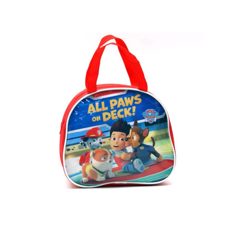 Imagen bolso alto con asas paw patrol