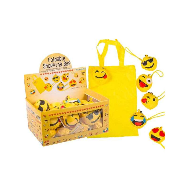 Imagen bolsa plegable de compra emotion 100% polyester