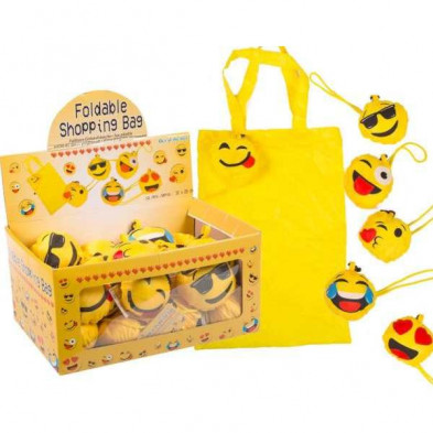 Imagen bolsa plegable de compra emotion 100% polyester