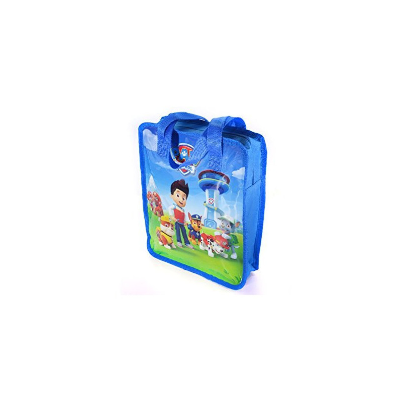 Imagen bolsa rectangular asa paw patrol azul