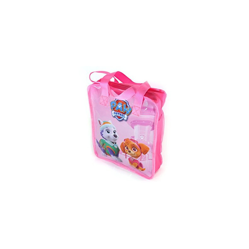 Imagen bolsa rectangular asa paw patrol rosa