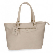 Imagen bolso pjl olivia beige claro