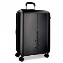 Imagen trolley 69cm abs 4r cambridge negro pepe jeans