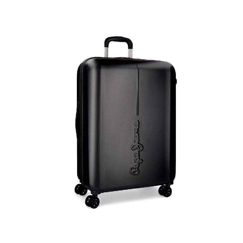 Imagen trolley 69cm abs 4r cambridge negro pepe jeans