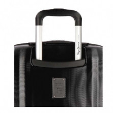 imagen 1 de trolley 69cm abs 4r cambridge negro pepe jeans