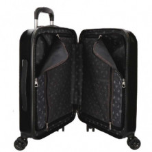 imagen 2 de trolley 69cm abs 4r cambridge negro pepe jeans
