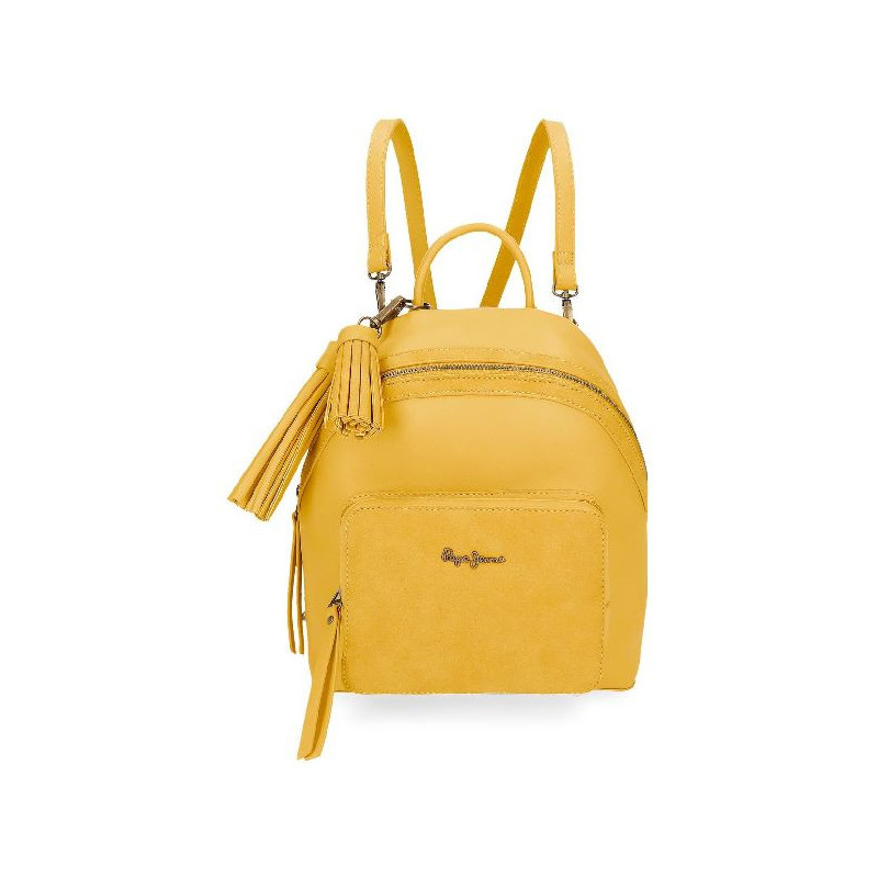 Imagen mochila pepe jeans london bitmat ocre Imagen mochila pepe jeans london bitmat ocre