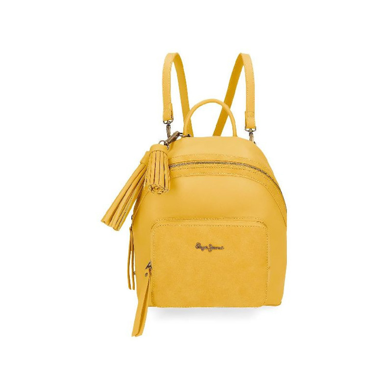 Imagen mochila pepe jeans london bitmat ocre