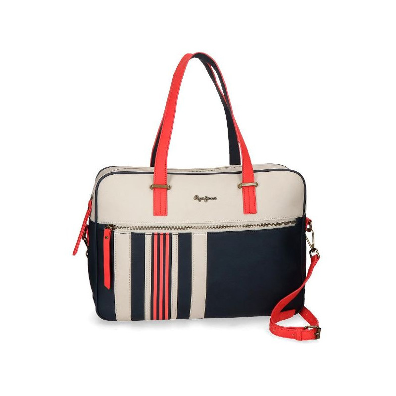 Imagen bolso portaordenador pepe jeans london cintia Imagen bolso portaordenador pepe jeans london cintia