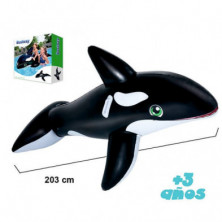 Imagen ballena con asas 203x102cm