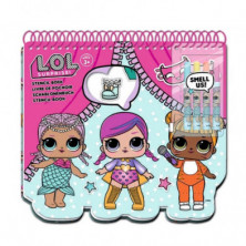Imagen cuaderno con plantillas lol surprise
