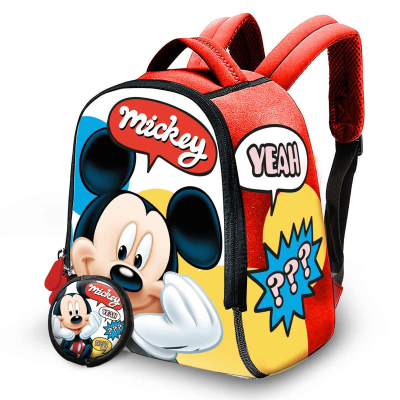 Imagen mochila neopreno 25cm mickey yeah