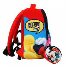 imagen 2 de mochila neopreno 25cm mickey yeah