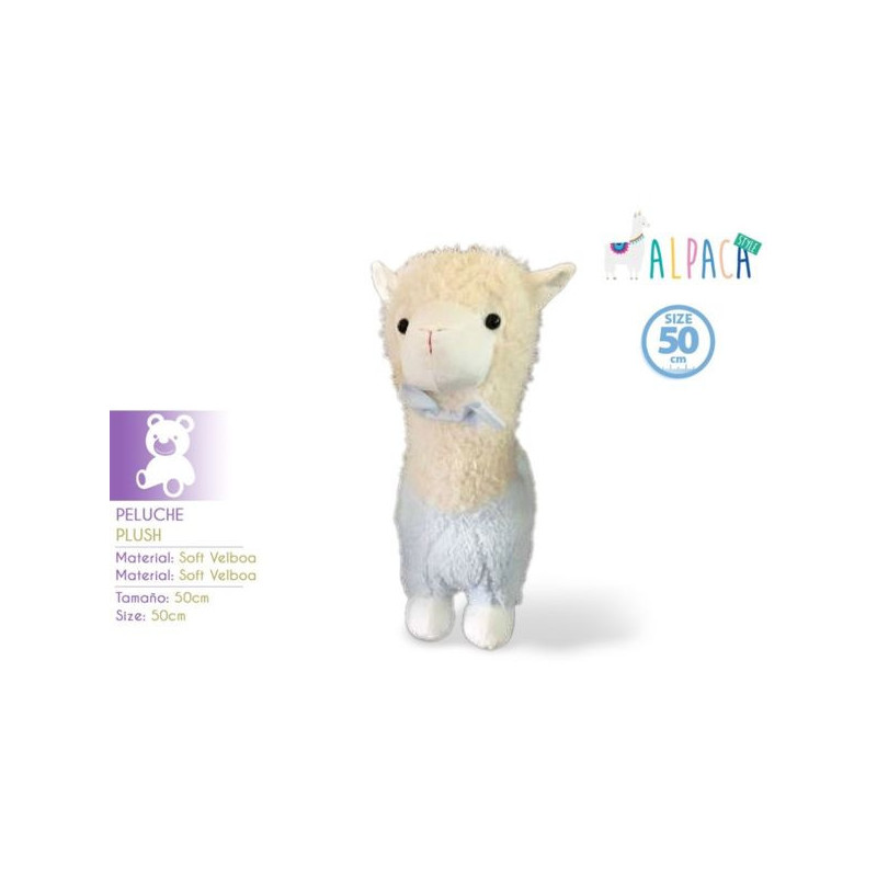 Imagen peluche alpaca 50cm