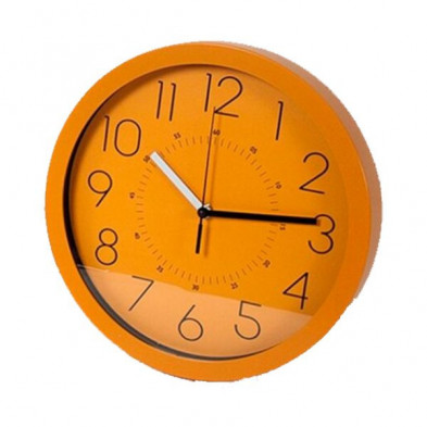 Imagen reloj de pared lavender naranja 30x4.1cm