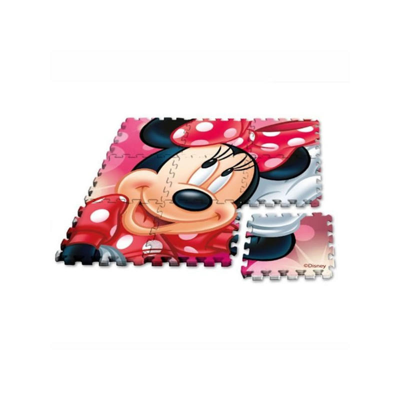 Imagen alfombra foam minnie 30x30x1cm - 9 piezas