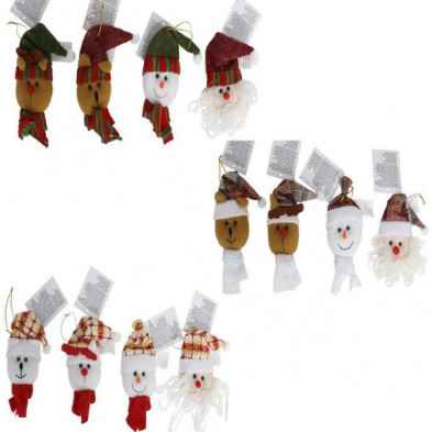 Imagen colgante cabezas santa jazz 8 cm Imagen colgante cabezas santa jazz 8 cm