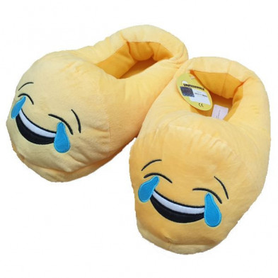 Imagen zapatilla infantil emoji llorando de risa 29/30 Imagen zapatilla infantil emoji llorando de risa 29/30