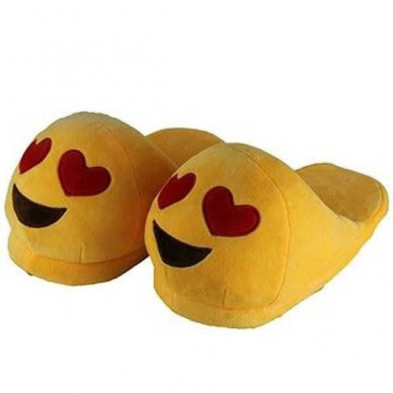 Imagen zapatilla infantil emoji ojos de corazón 29/30