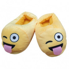 Imagen zapatilla infantil emoji guiño con lengua 27/29