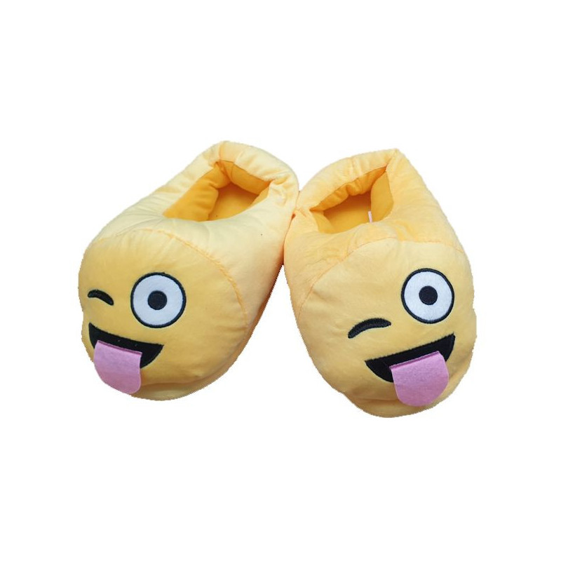 Imagen zapatilla infantil emoji guiño con lengua 27/29