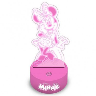 Imagen lámpara led 3d minnie mouse Imagen lámpara led 3d minnie mouse