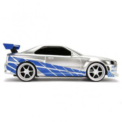 imagen 1 de coche r/c fast and furious nissan skyline gtr 1/16