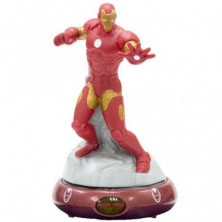 Imagen lámpara de noche 3d avengers iron-man