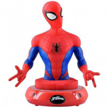 Imagen lámpara de noche 3d avengers spider-man