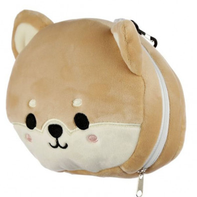 imagen 2 de almohada viaje con crem y antif perro shiba inu