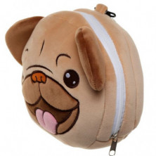 imagen 4 de almohada viaje con crem y antif perro pug carlino