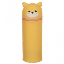 Imagen estuche de silicona perro shiba