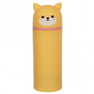 Imagen estuche de silicona perro shiba