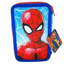 imagen 2 de estuche 3 cremalleras spiderman