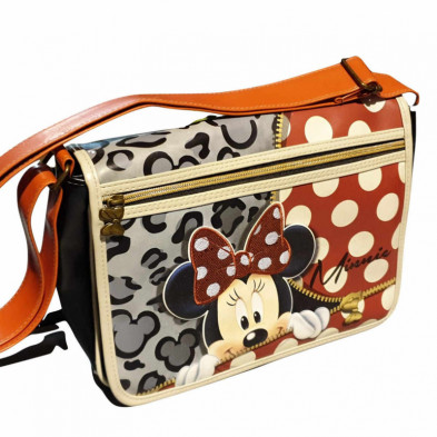 imagen 1 de bandolera faster h minnie zipper 30x18x6cm