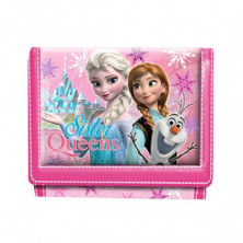 Imagen billetero velcro frost frozen