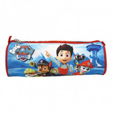 Imagen portatodo cilíndrico paw patrol 7x25cm