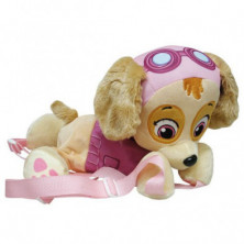Imagen mochila peluche skype paw patrol 38cm
