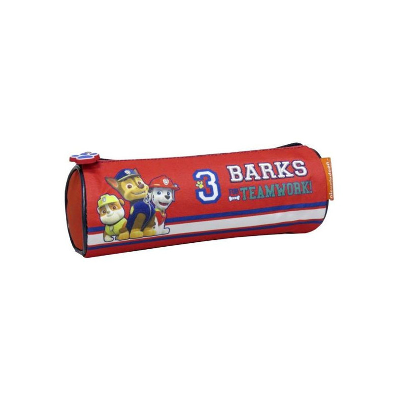 Imagen portatodo cilíndrico paw patrol barks teamworks