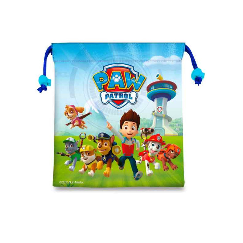 Imagen gym bag paw patrol 22cm saco