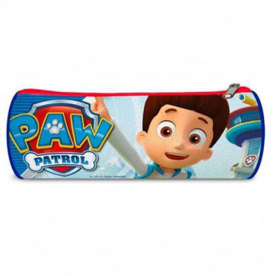 Imagen portatodo cilíndrico paw patrol 22cm