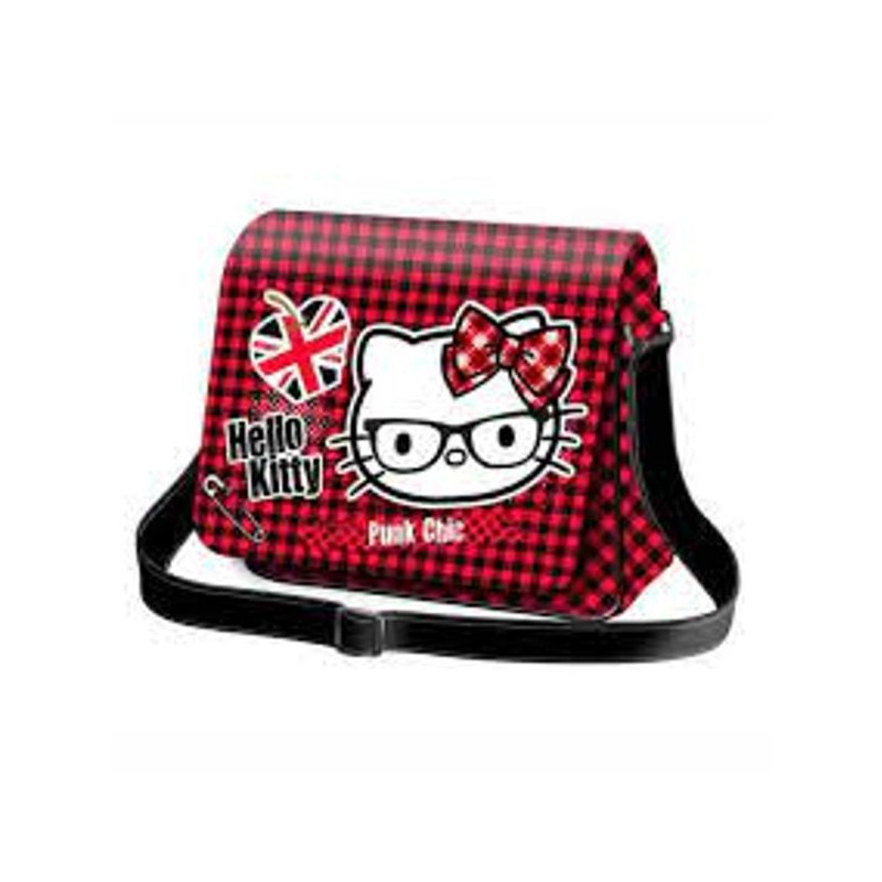Imagen hello kitty bandolera solapa vichy