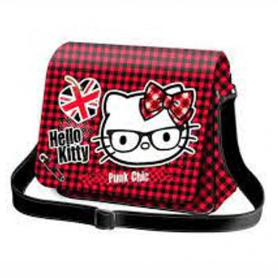 Imagen hello kitty bandolera solapa vichy
