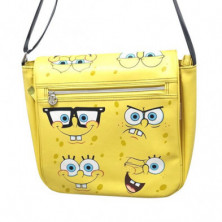 imagen 1 de bob esponja bandolera solapa funny 30x30x9cm