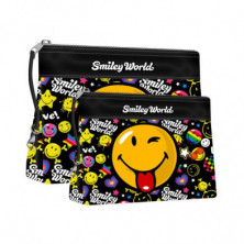 Imagen smile set 2 piezas funny 17x23x4cm 15x19x3cm