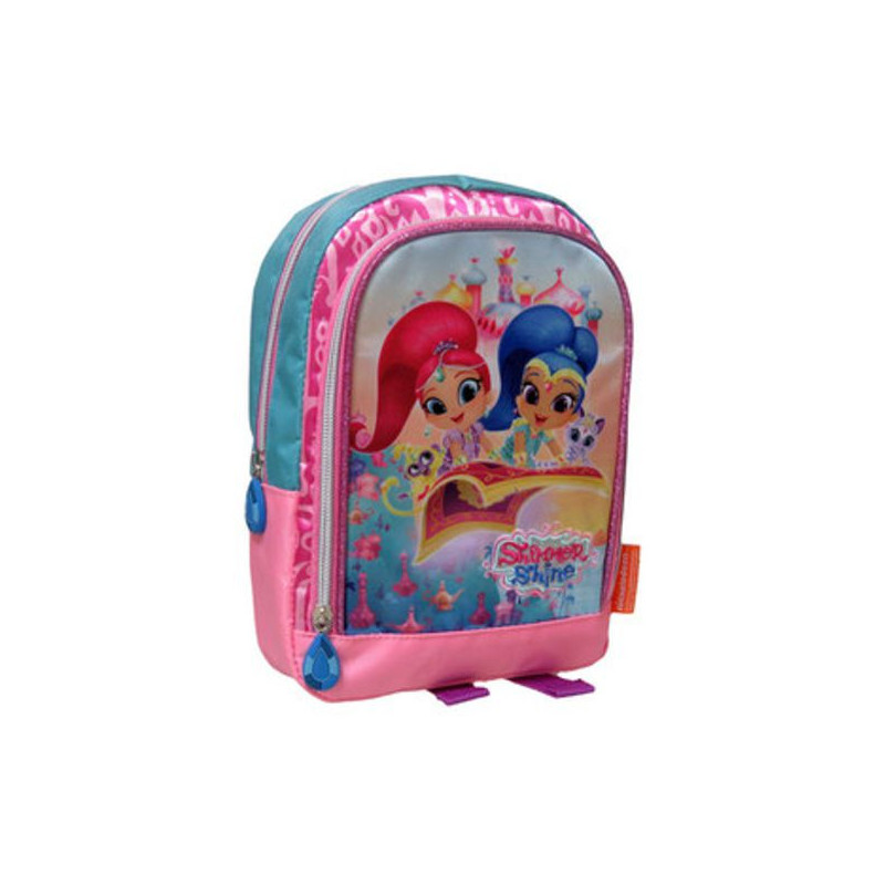 Imagen mochila bordada guarderia shimmer & shine 27cm