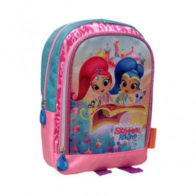 Imagen mochila bordada guarderia shimmer & shine 27cm