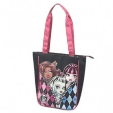 imagen 1 de monster shopping g zipper 29x22x7cm